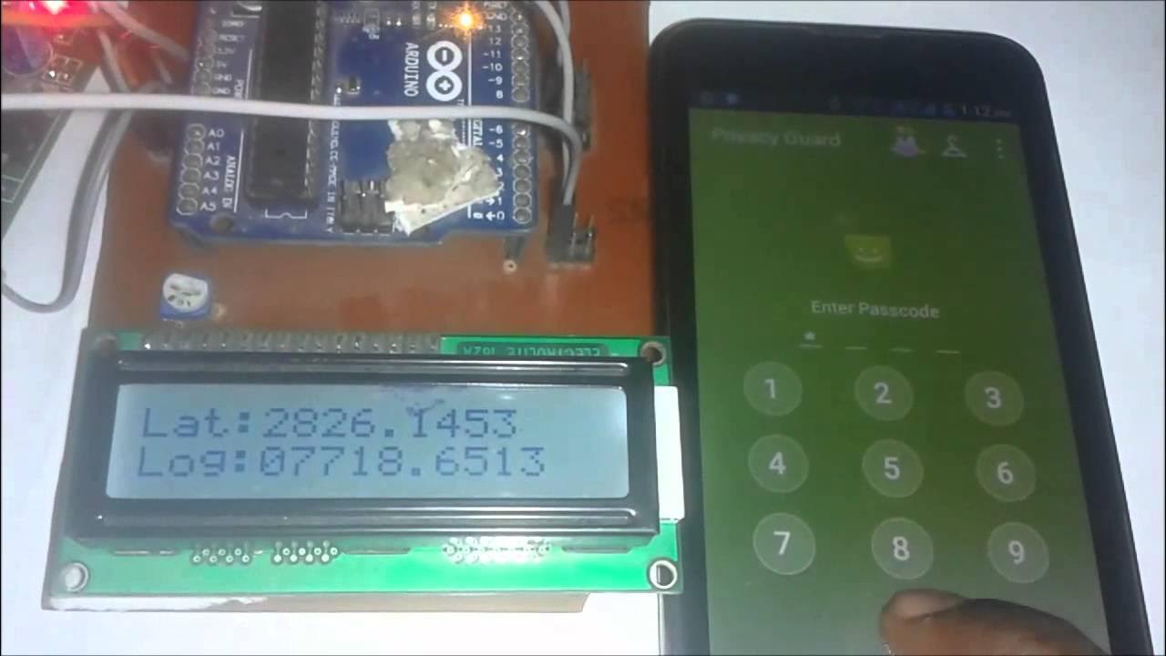 Arduino Based Vehicle Tracking System using GPS and GSM - YouTube