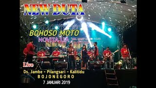 Bohoso Moto - Novita Lia - NEW DUTA Live Ds. Jambe Pilangsari Kalitidu 7 Jan 2019