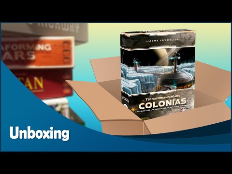 Unboxing - Terraforming Mars: Colonias