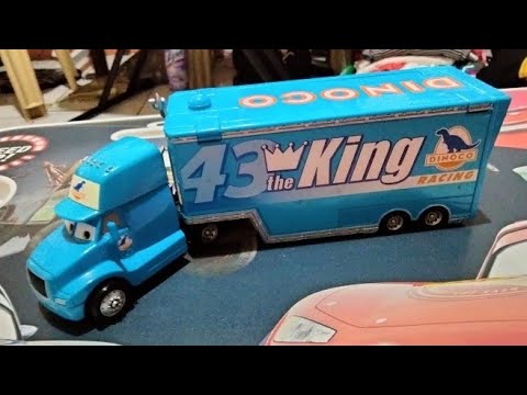 Disney Pixar Cars Team DINOCO Hauler/ Mr The King's Hauler A.K.A Strip ...