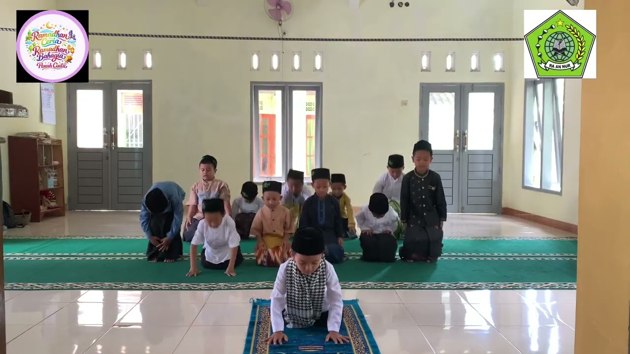 LOMBA PERAGAAN SHOLAT BERJAMAAH-RA AN NUR-PAMARICAN 