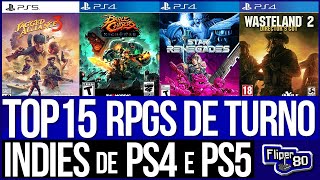 TOP 15 INDIES turn-based RPGs on PS4 and PS5 - indie turn-based rpg games screenshot 3