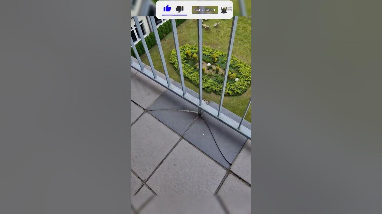Ten balkon ma w sobie funkcję lotni 🏚️