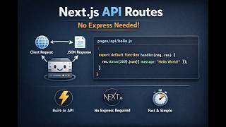 Next.js API Routes - No Express Needed