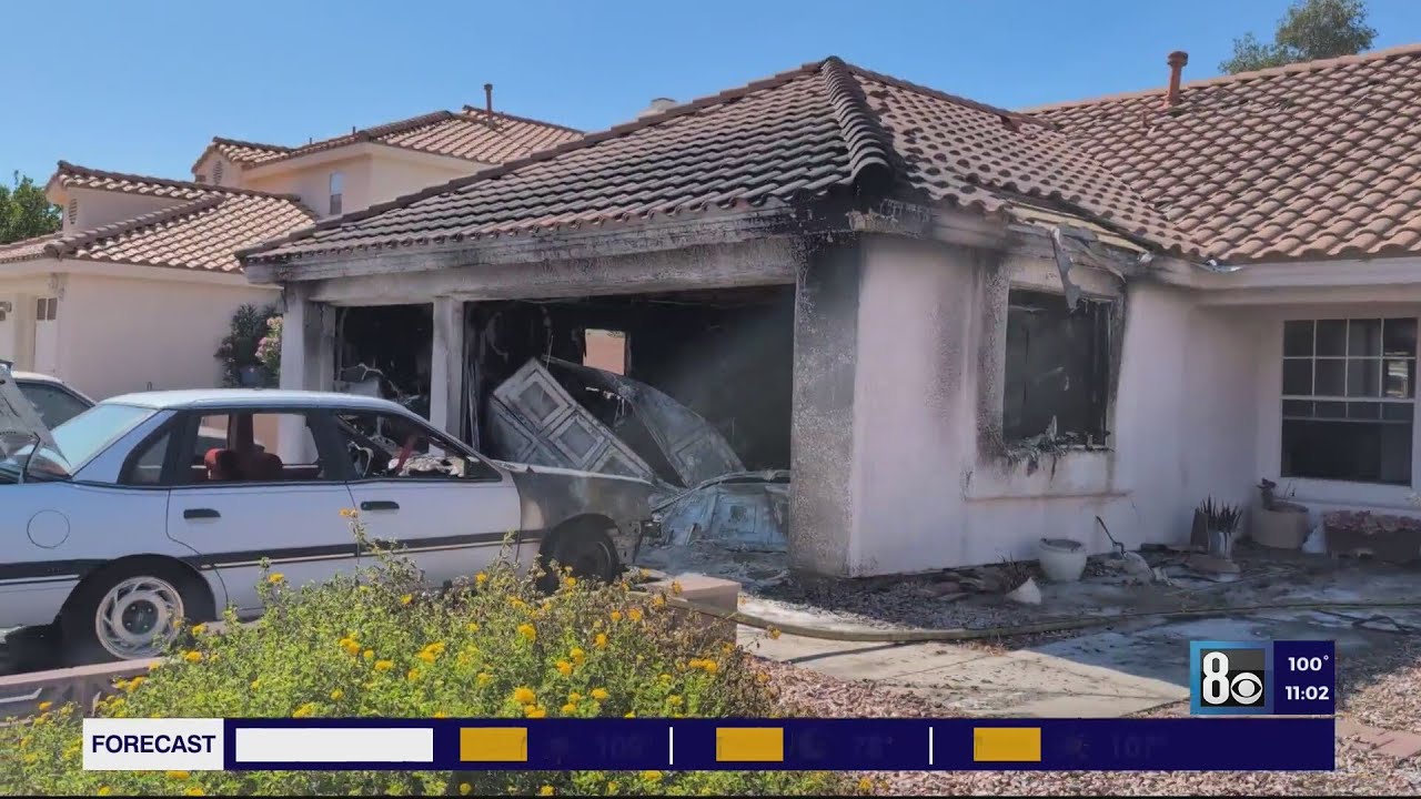 Family helps 101-year-old Las Vegas woman rebuild after home fire - YouTube