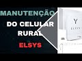 Celular ELSYS na fazenda. Manutenção.