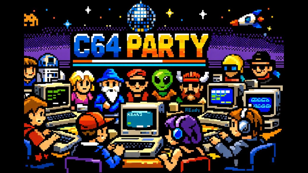 C64 PARTY - Samstag Abend Livestream 24.01.2026