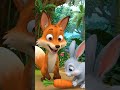 “Khargosh Ne Lomdi Ko Sikha Diya Sabak! 🐰🦊😱 | Smart Rabbit Story”