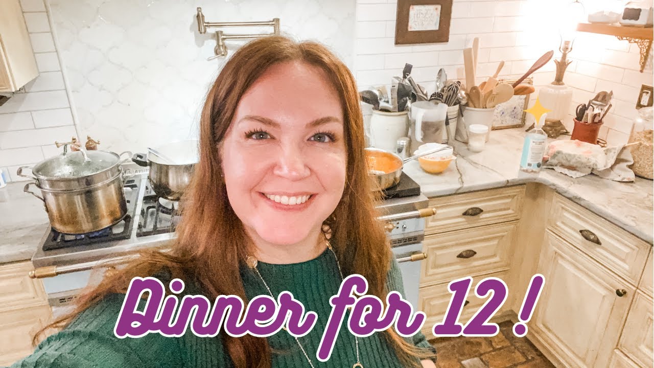 Easy Dinner For My Large Family Cook Dinner With Me! YouTube