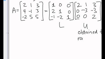 LU Factorization