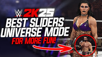 WWE 2K25 Sliders Guide: Best Settings for Realistic Matches & Universe Mode (AI vs AI)