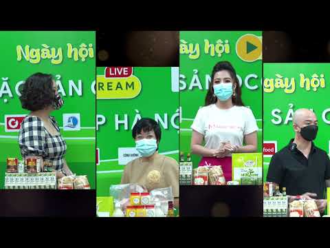 NGÀY HỘI LIVESTREAM ĐẶC SẢN OCOP HÀ NỘI LẦN 2