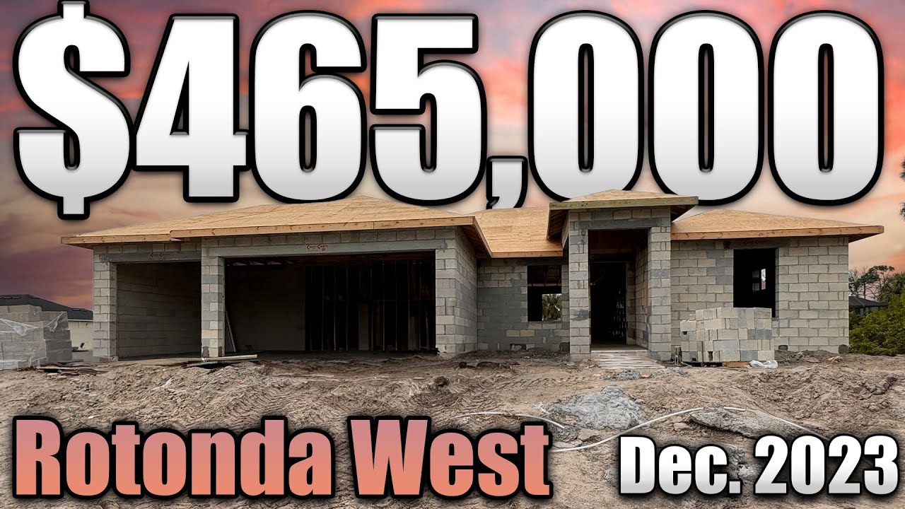 Moving to Rotonda West Florida MUST SEE New Construction Home YouTube