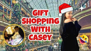 VLOGMAS TIIIIIIIME! I Started Christmas Gift Shopping With Casey Today🎄🎅🏽 Day 1