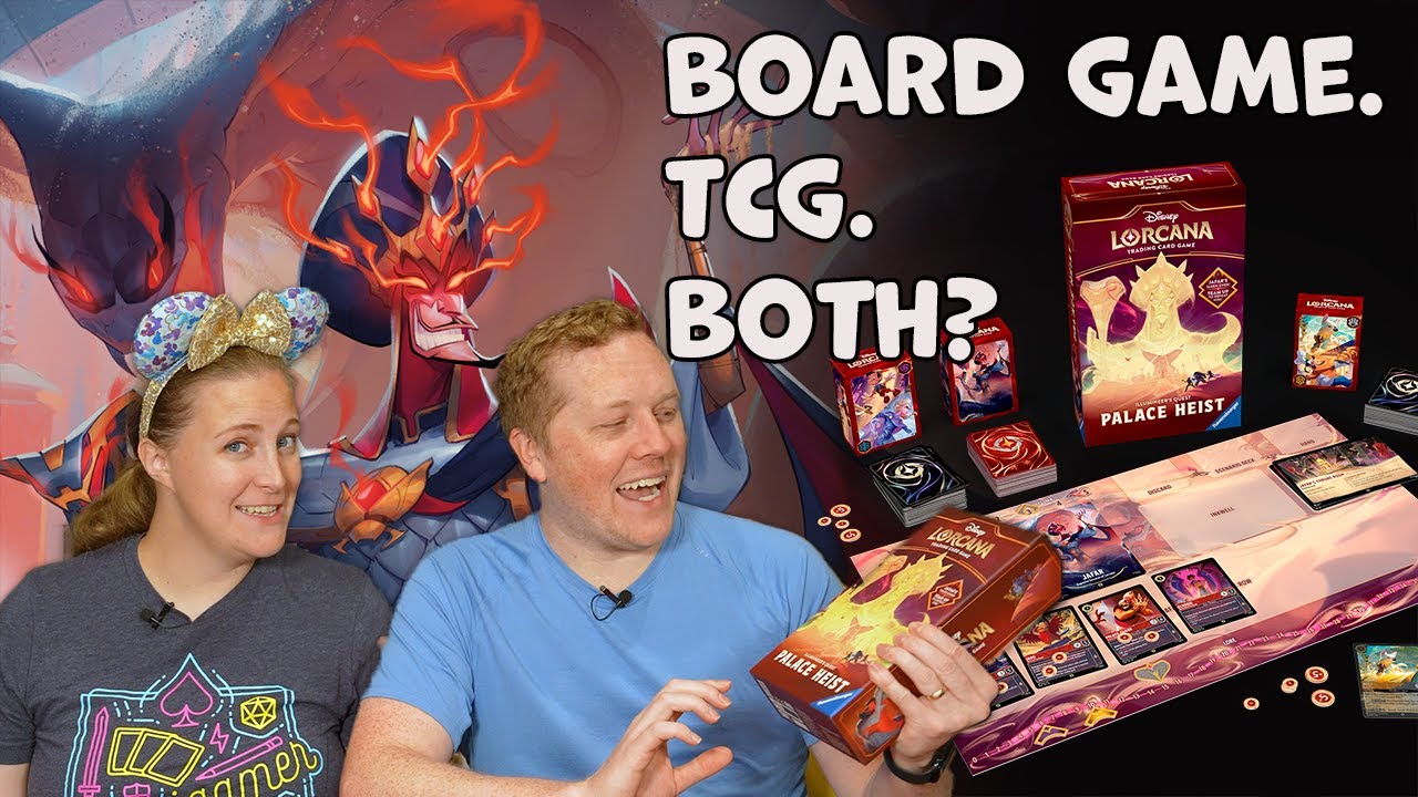 THIS Is a Lorcana Board Game - No Collection Needed! Palace Heist