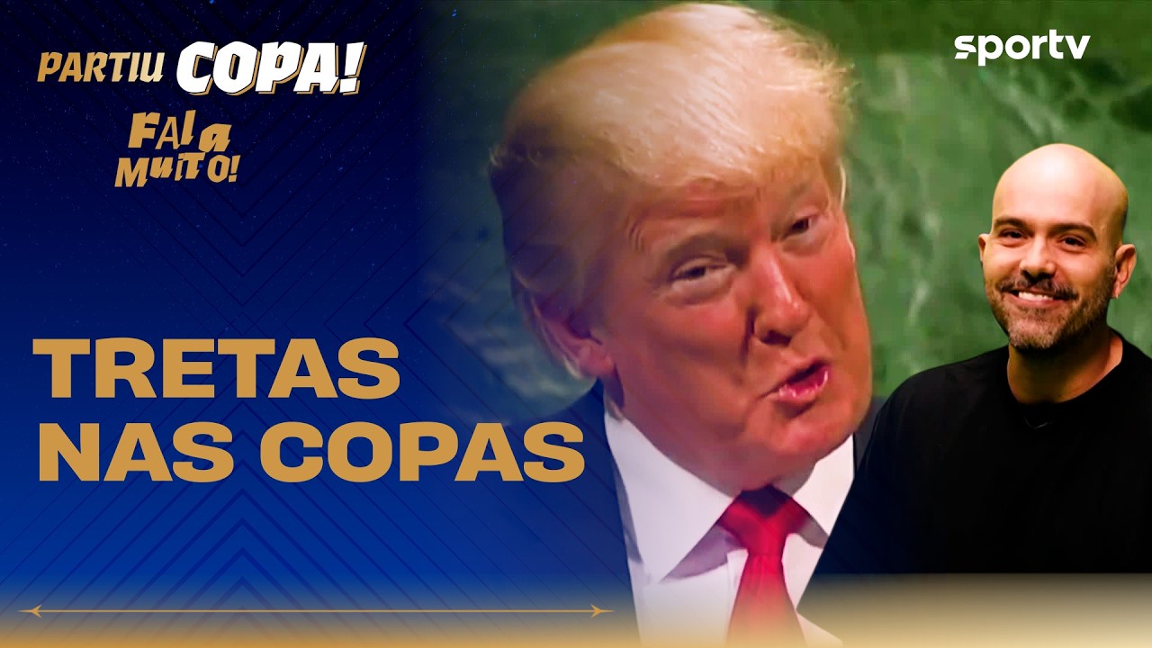 POLÊMICAS E TRETAS NAS COPAS DE 2010 A 2026 | Fala Muito | Partiu Copa | Mundial 2026 | sportv