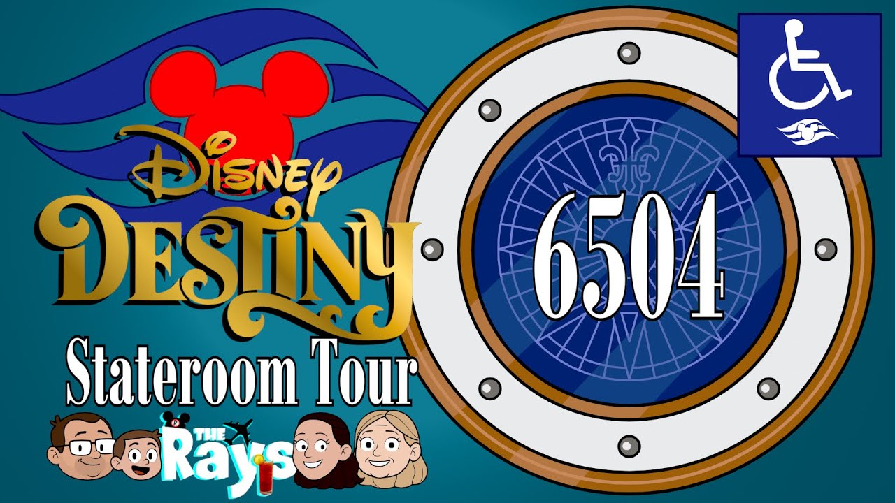Каюта 6504 на борту лайнера Disney Destiny | Ноябрь 2025 года