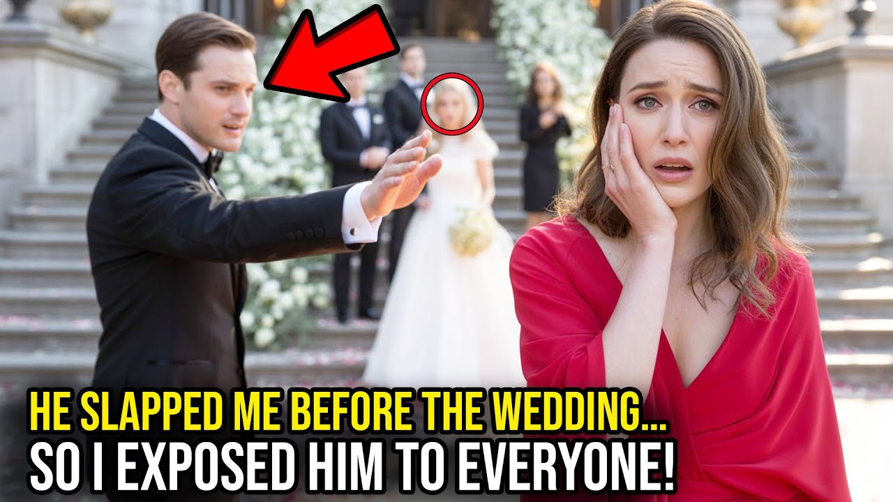 He Slapped Her Outside the Wedding Hall — So She Let the Bride Hear the Whole Story