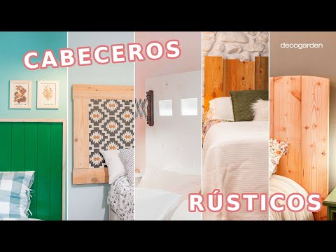 Rustic bedrooms with these headboard ideas // Decogarden
