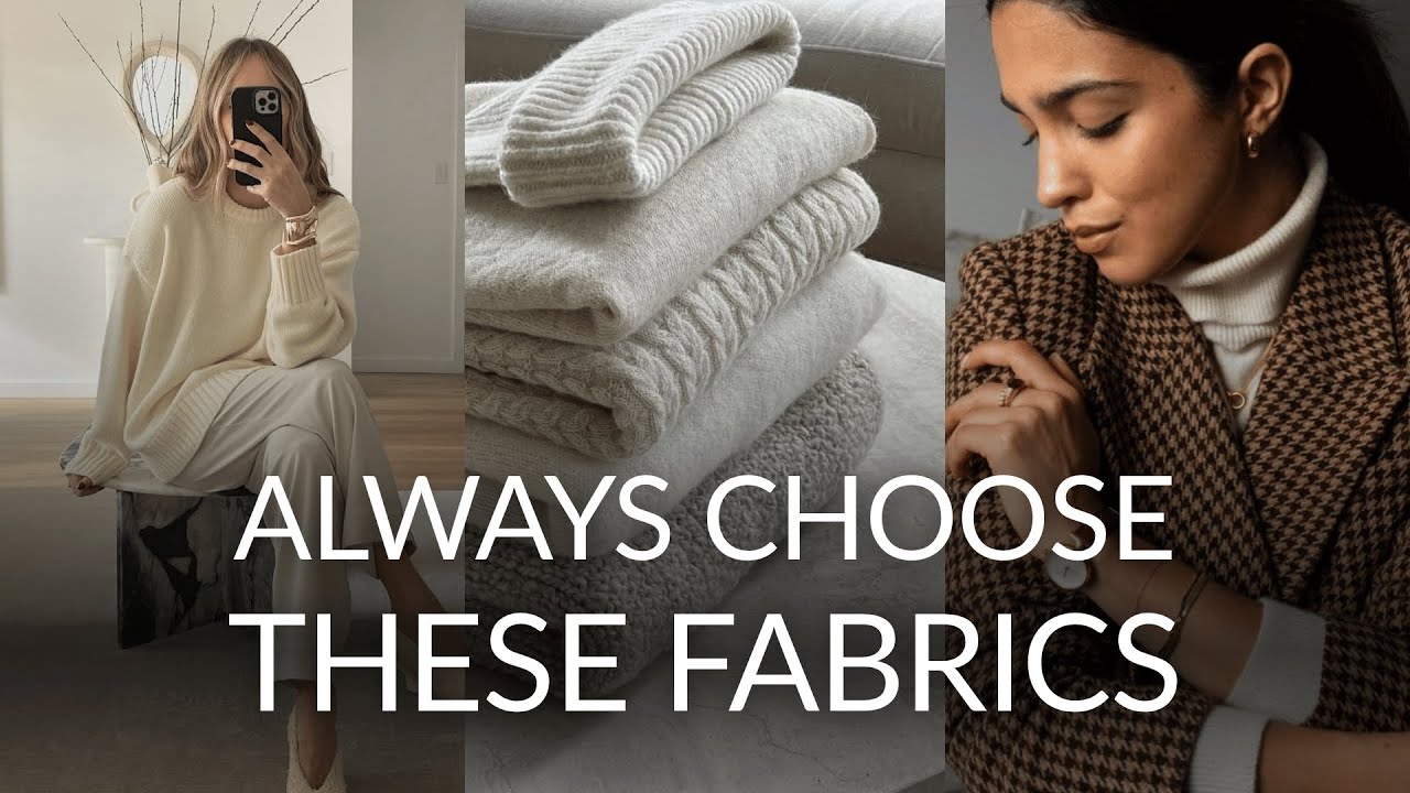 6 тканей, которые мгновенно сделают вас дороже | Для элегантных женщин | Как выглядеть дорого