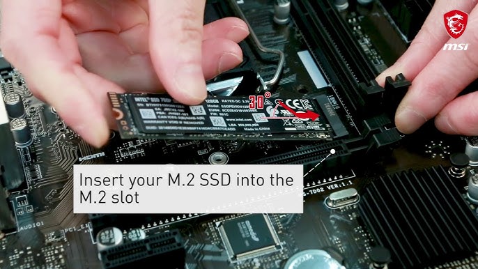 MSI® HOW-TO install M.2 SSD 