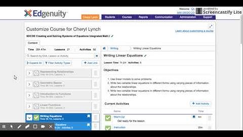 Customize Edgenuity Courses for Students