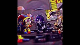 trio of female main characters - Uzi Pomni Mel edit - Murder Drones Digital Circus Gaslight District