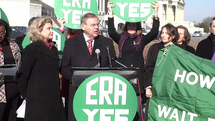 Senator Menendez Advocates for Immediate Passage of the Equal Rights Amendment