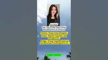 ada tiga orang paling menjijikan di dunia ini  #shorts #gosipartis #trending
