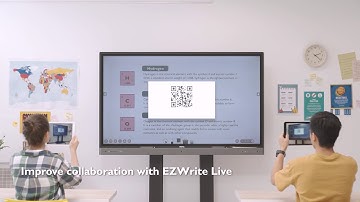 RP02 ClassroomCare® Interactive Flat Panel | EZWrite Demonstration | BenQ