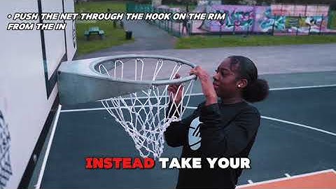 #ProjectSwish: How to install your net on a rim with pigtail hooks