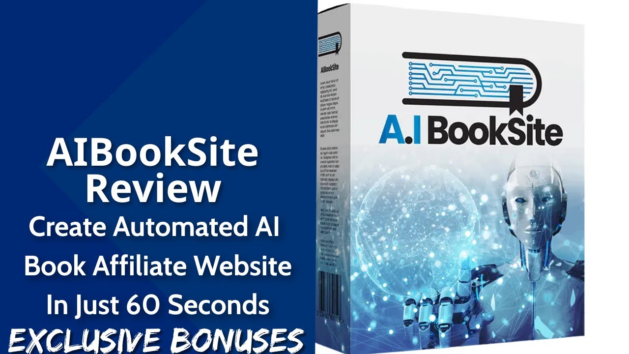 AIBookSite Review | Create Automated AI Book Affiliate Website In Just 60 Seconds