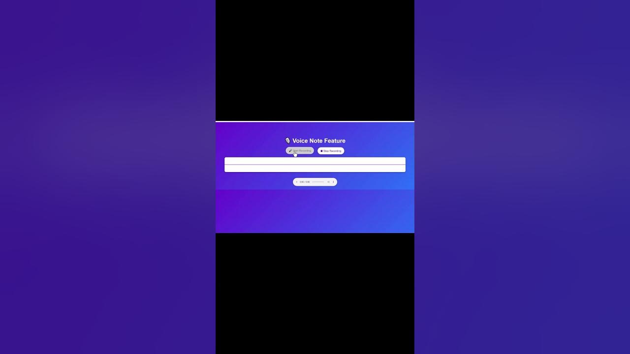 How to create a voice note recorder with javascript javascriptdev 