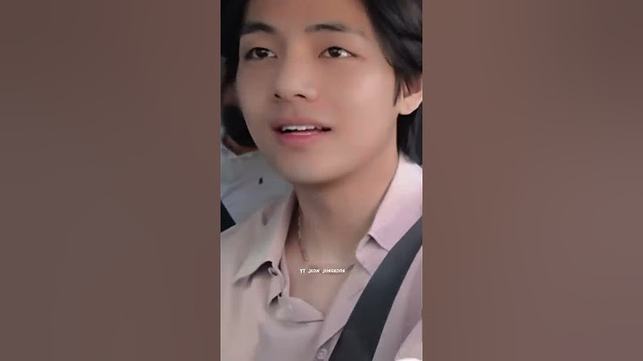 Tae’s vlog  did you notice this