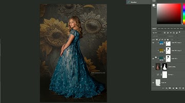 How Sunflower Fine Art Texture Overlays Can Create a Painterly Image