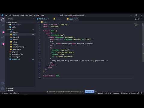 Hướng dẫn deploy app react lên heroku bằng github (phần 1)