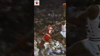 James Worthy Dunk From Freethrow Over Jordan I