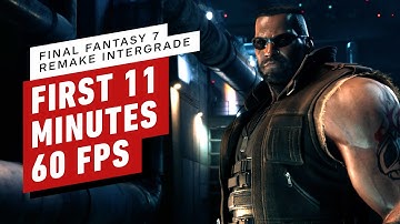 The First 11 Minutes of Final Fantasy 7 Remake Intergrade Gameplay - 60 FPS Performance Mode