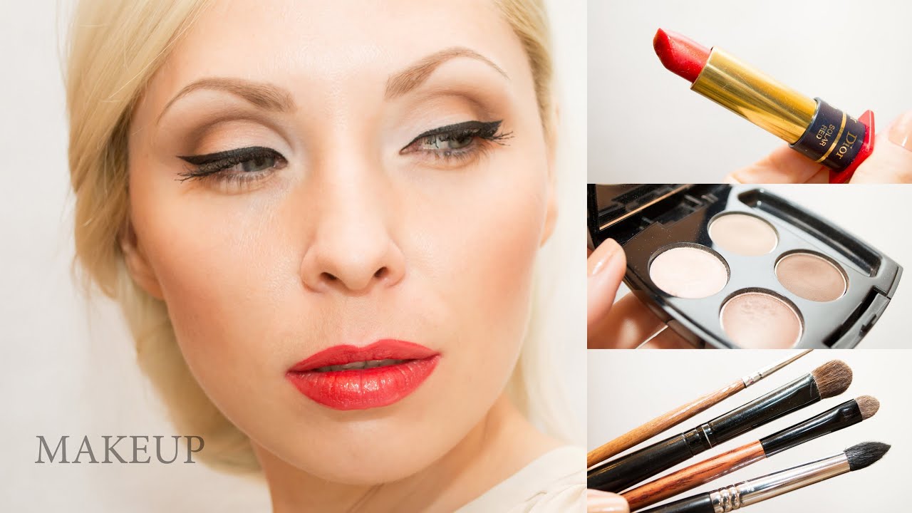 МОЙ ЛЮБИМЫЙ МАКИЯЖ дневной / коктейльный !!! - YouTube