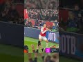 Just look at William Saliba’s celebrations after Arsenal’s penalty shoot-out win over Porto 🤩