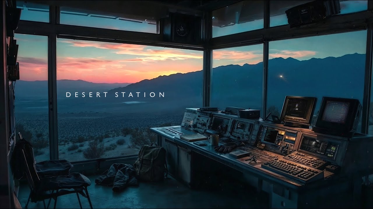 Desert Signal Station | Deep Focus Sci-Fi Ambient Music