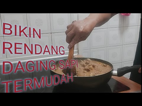 Bahan Dapur CARA MEMBUAT RENDANG DAGING SAPI YANG EMPUK DAN SEDERHANA Yang Sangat Enak