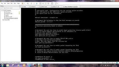 Konfigurasi Debian Router (Debian 9) di VMware