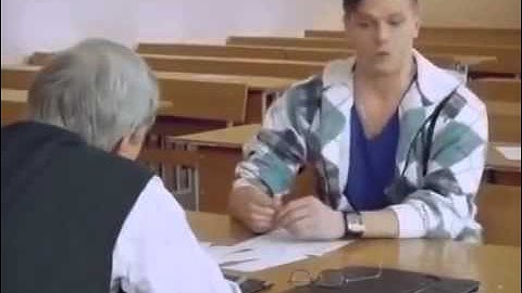 Анекдоты  Студент сдает экзамен  СУПЕР ПРИКОЛ