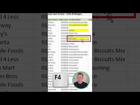Excel Pro Tips: Mastering the Art of Repeating Your Last Action in Excel