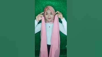 TUTORIAL PASHMINA JADI OUTER | Fashion Hacks #shorts #shortsvideo