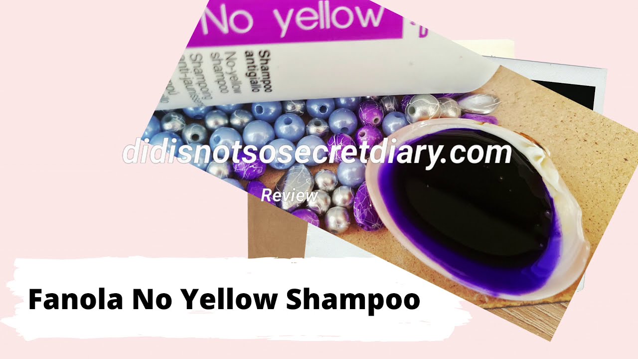 Fanola No Yellow Shampoo Review