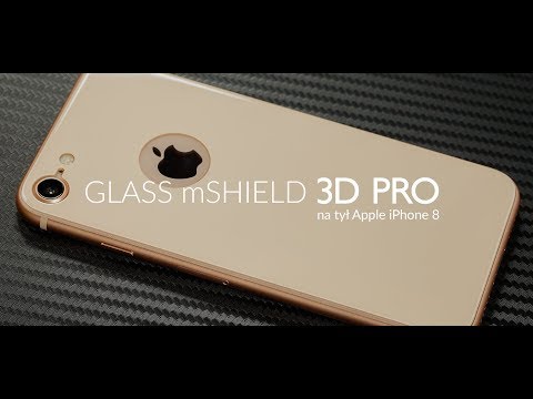 Szkło hartowane na tył Apple iPhone 8 - moVear GLASS mSHIELD 3D PRO