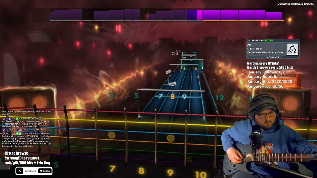 "Miss Murder" от AFI ~ Lead Guitar 99% (Rocksmith 2014 DLC)