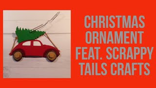 Christmas Ornament From Scrappy Tails Crafts Dies